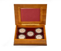 THE ROYAL MINT 19TH C. GREAT SEALS OF THE REALM, limited edition (497/1000) boxed collection