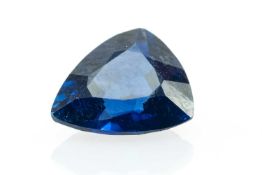 LOOSE BLUE SAPPHIRE GEM STONE, 2ct approx Provenance: private collection Bristol Comments: good