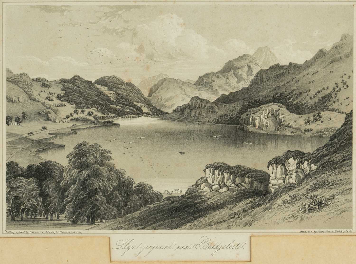 MAPS & LITHOGRAPHS J.Newman & Co, published by John Jones, Beddgelert, entitled 'Beddgelert', ' - Image 3 of 6