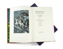 GWASG GREGYNOG PRESS: PENNANT AND HIS WELSH LANDSCAPES 2006 folio size limited edition (125/150) '