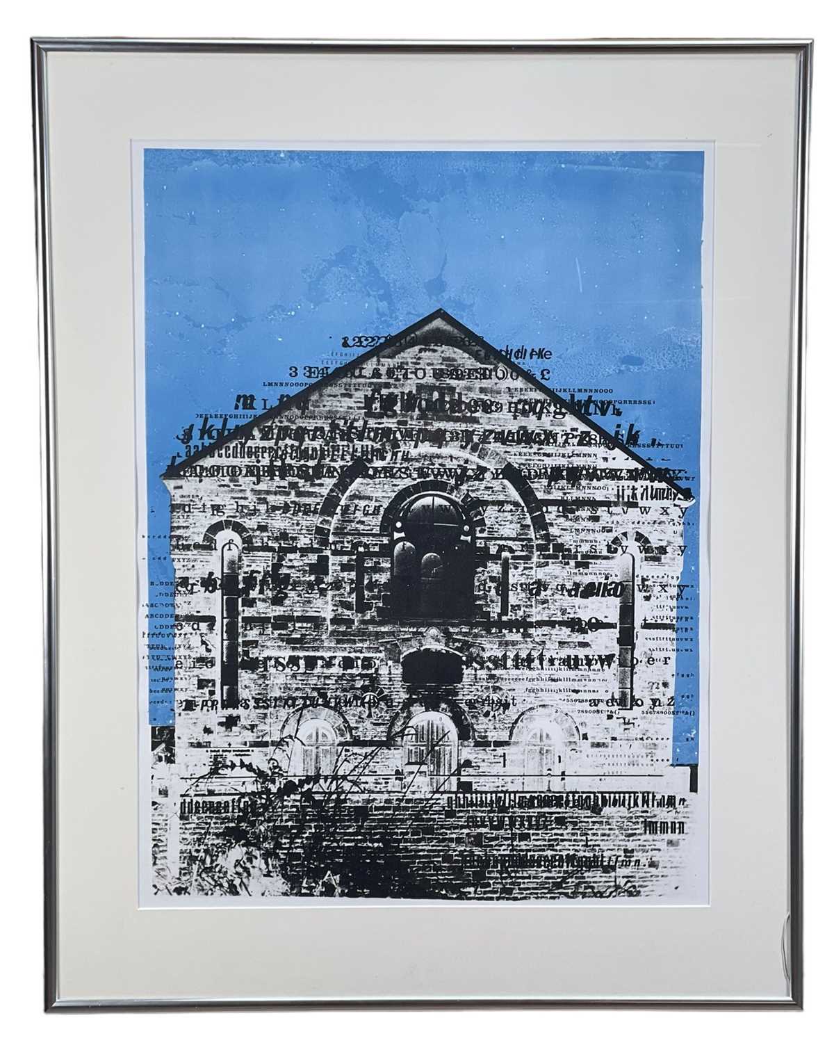 ‡ JOHN PIPER (1903-1992) lithograph - entitled verso, 'Swansea Chapel', dated verso 1964 Provenance: - Image 2 of 2