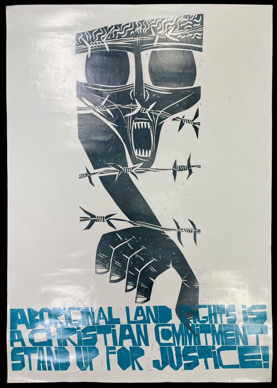 ‡ PAUL PETER PIECH (American-Welsh 1920-1996) two lithographs - exhibition poster from 'The Old Fire - Image 6 of 7