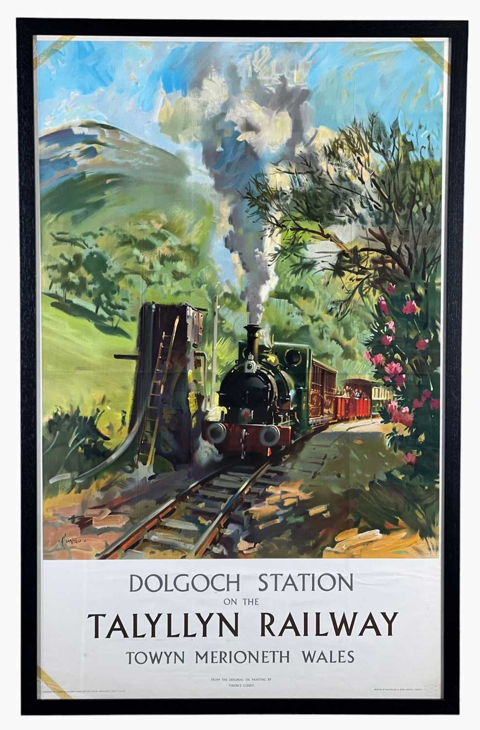 ‡ TERENCE CUNEO (1907-1996) poster - railway advertising for 'Dolgoch Station on the Tal-y-Llyn - Image 2 of 2
