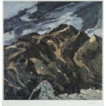 ‡ SIR KYFFIN WILLIAMS RA limited edition (128/250) print - 'Farmer Below Snowdon', fully signed in