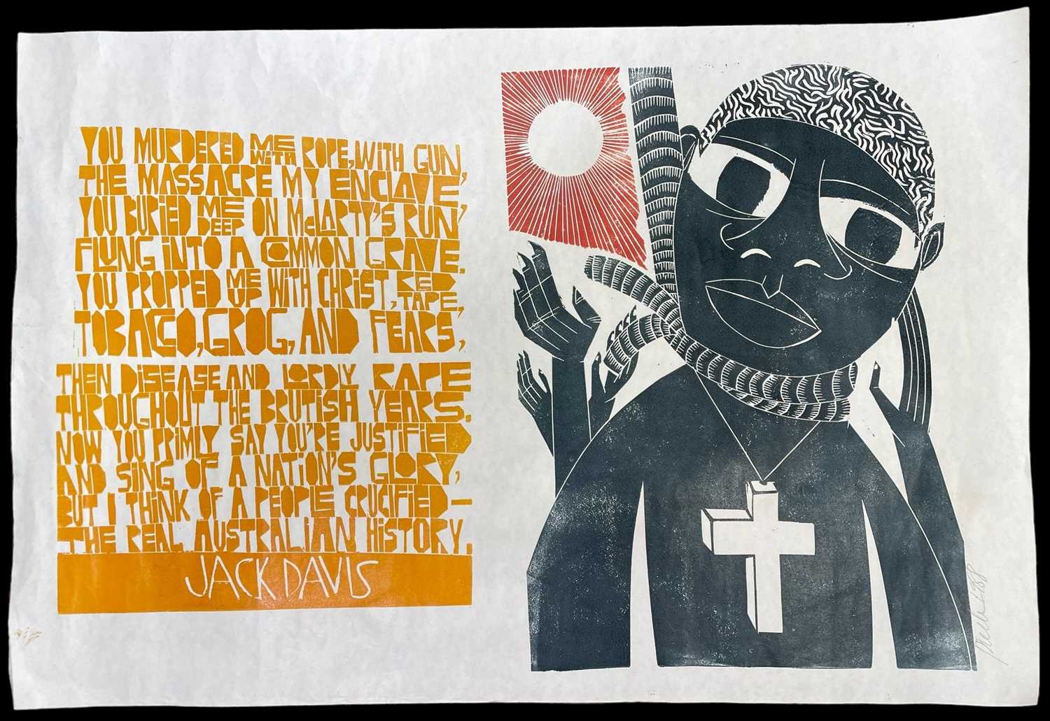 ‡ PAUL PETER PIECH (American-Welsh 1920-1996) two lithographs - two colour lithograph, Australian - Image 6 of 7