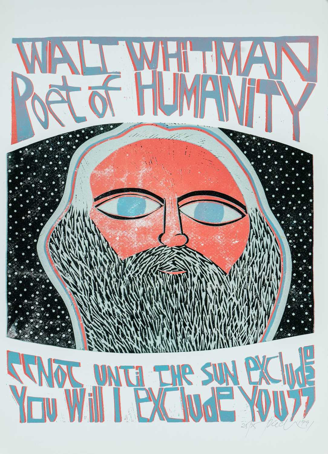 ‡ PAUL PETER PIECH (American-Welsh 1920-1996) limited edition (25/25) three colour lithograph -