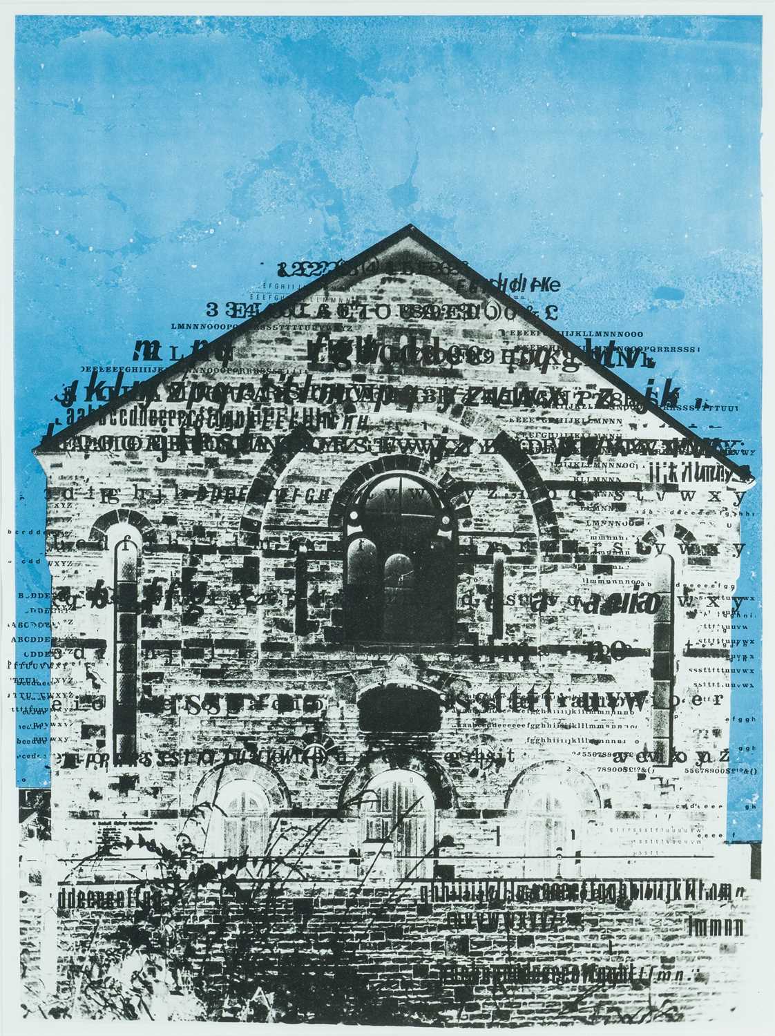 ‡ JOHN PIPER (1903-1992) lithograph - entitled verso, 'Swansea Chapel', dated verso 1964 Provenance: