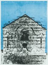 ‡ JOHN PIPER (1903-1992) lithograph - entitled verso, 'Swansea Chapel', dated verso 1964 Provenance: