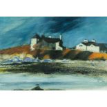 ‡ WILL ROWLANDS (Welsh b.1948) watercolour - entitled verso, 'Penrhyn', signed and dated '02, 50 x