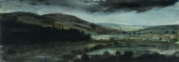 ‡ JOHN KNAPP FISHER (1931-2015) watercolour - entitled verso, 'North Pembrokeshire', signed and