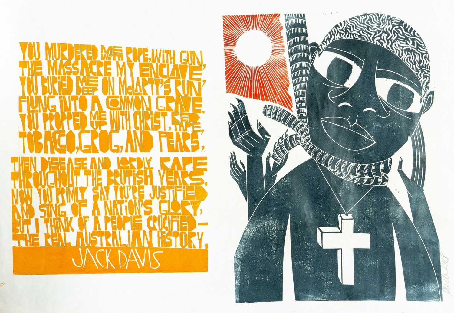 ‡ PAUL PETER PIECH (American-Welsh 1920-1996) two lithographs - two colour lithograph, Australian - Image 5 of 7