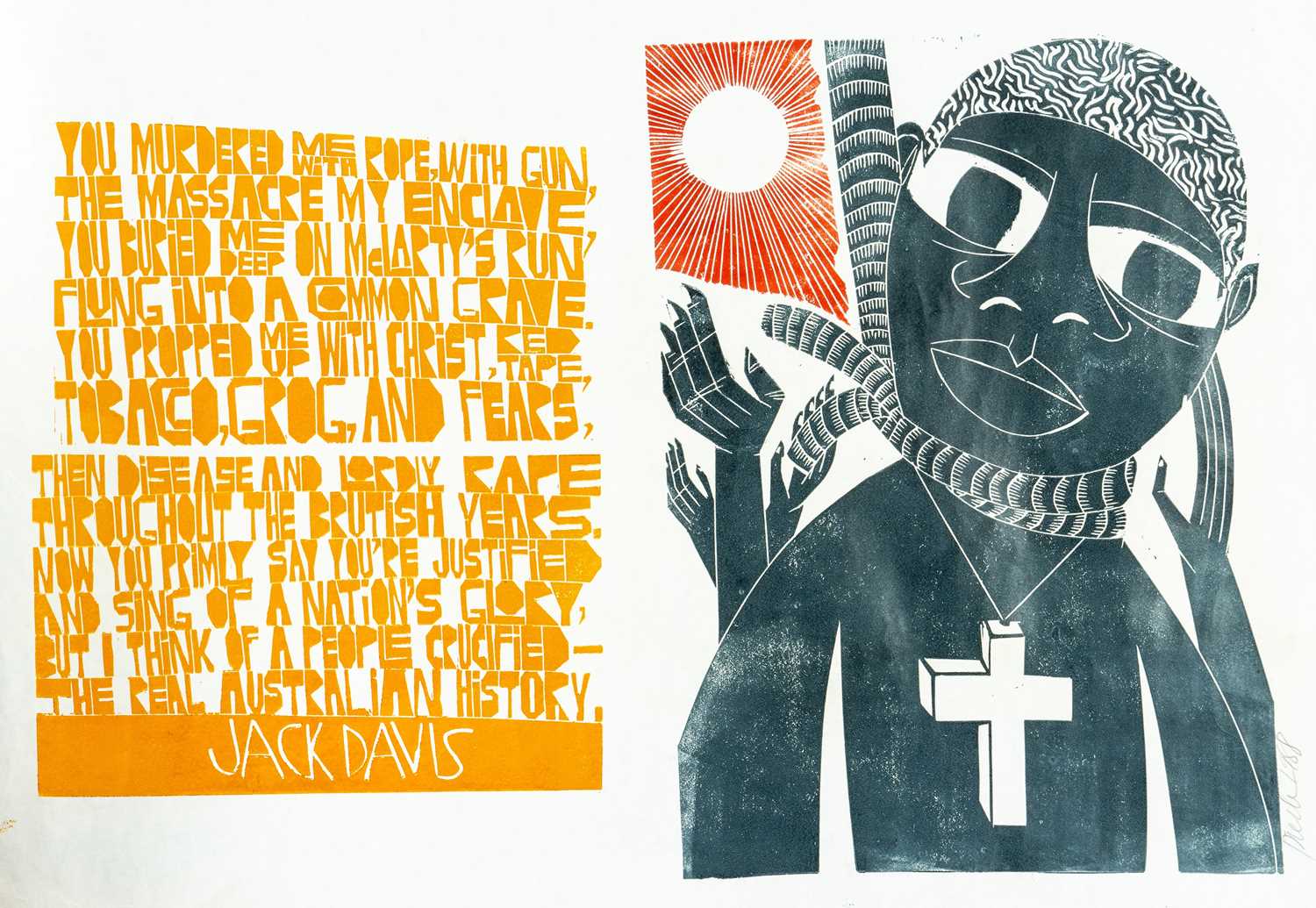 ‡ PAUL PETER PIECH (American-Welsh 1920-1996) two lithographs - two colour lithograph, Australian - Bild 5 aus 7