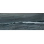 ‡ SIR KYFFIN WILLIAMS RA oil on canvas - entitled verso, 'Rough Sea off Llanddwyn', signed with