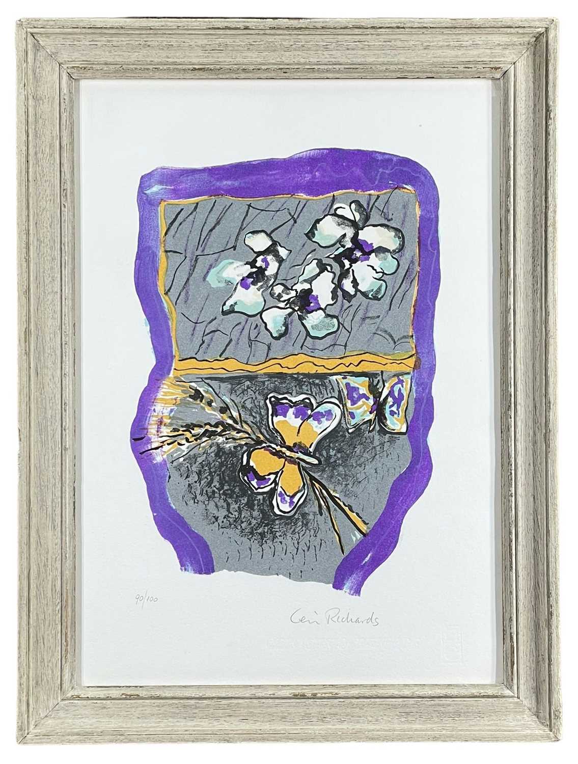 ‡ CERI RICHARDS (Welsh 1903-1971) portfolio of seven limited edition (90/100) colour lithographs - - Image 13 of 16