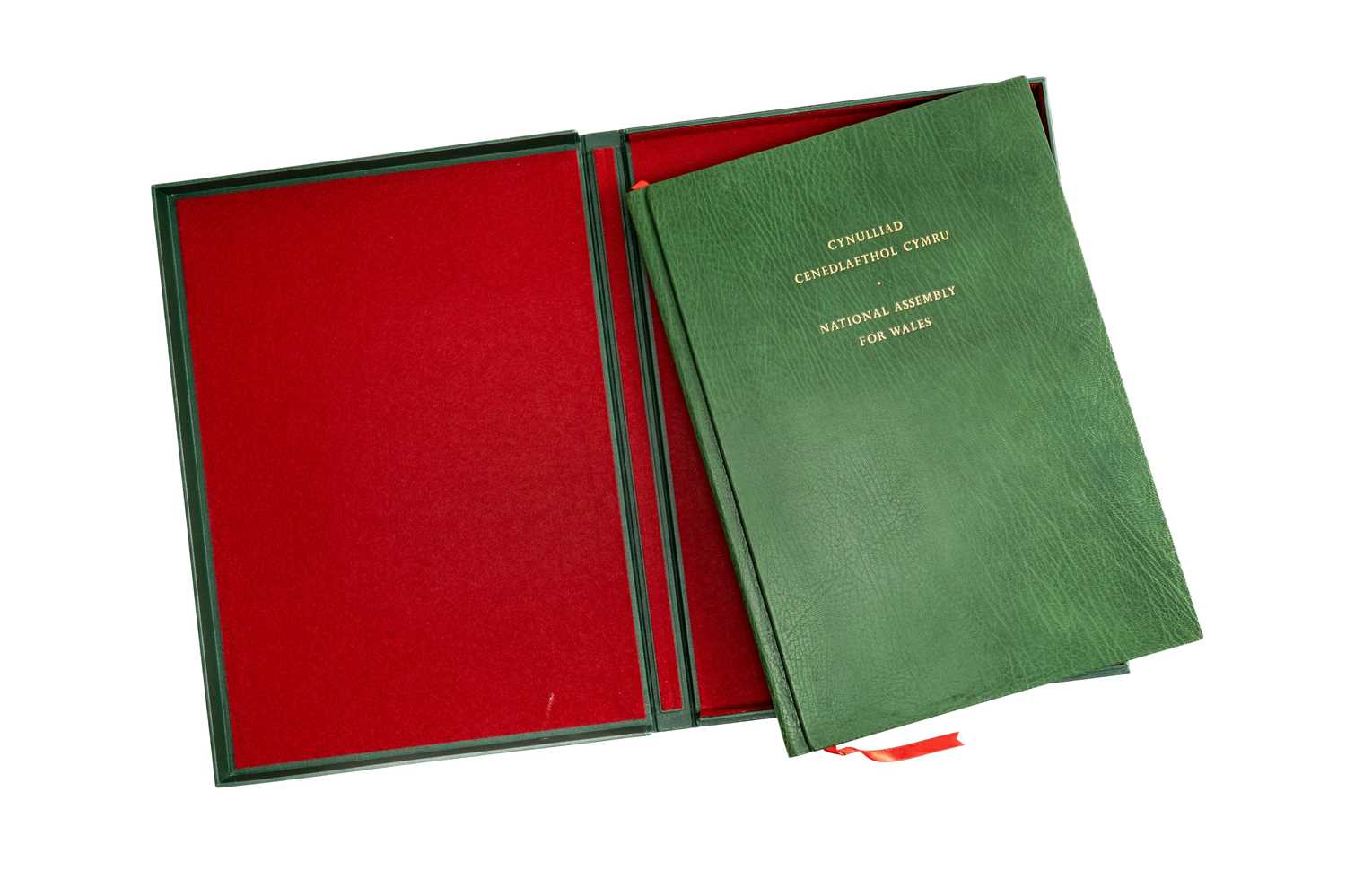 GWASG GREGYNOG PRESS: NATIONAL ASSEMBLY FOR WALES FACSIMILE-SPECIAL 1998 Gregynog commissioned