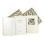 GWASG GREGYNOG PRESS: AGNES MILLER PARKER WOOD ENGRAVINGS (2 x) both volumes similarly presented and