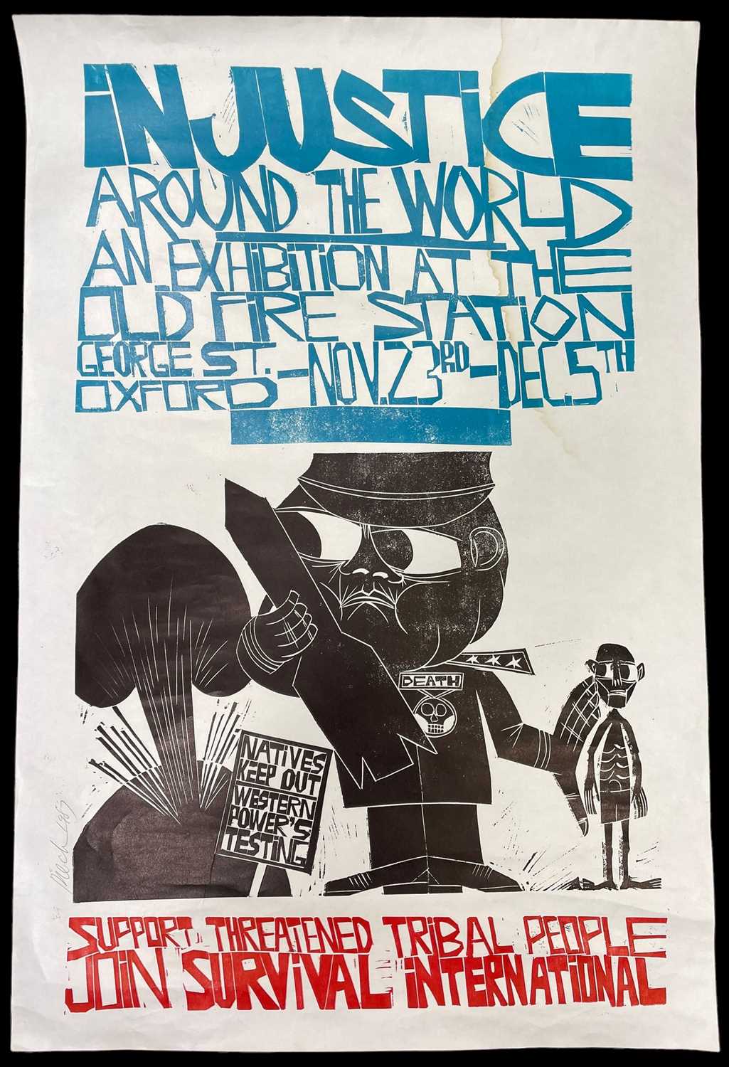 ‡ PAUL PETER PIECH (American-Welsh 1920-1996) two lithographs - exhibition poster from 'The Old Fire - Image 3 of 7