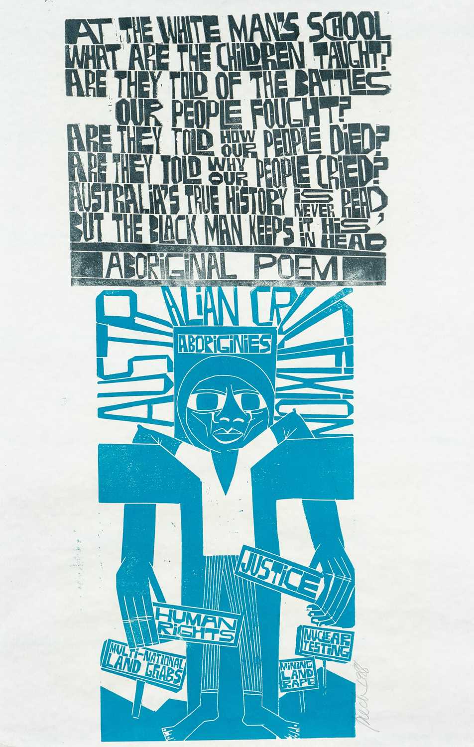 ‡ PAUL PETER PIECH (American-Welsh 1920-1996) two lithographs - two colour lithograph, Australian - Image 2 of 7