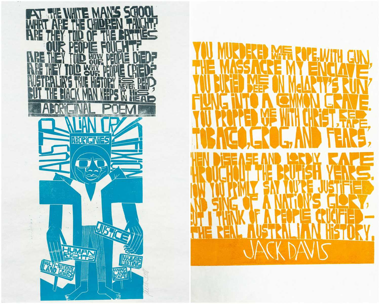 ‡ PAUL PETER PIECH (American-Welsh 1920-1996) two lithographs - two colour...