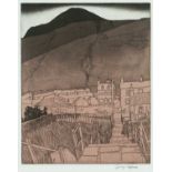 ‡ GEORGE CHAPMAN (English / Rhondda School 1908-1993) etching and aquatint in two colours -