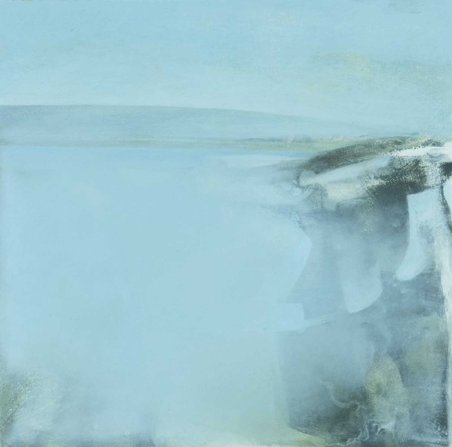 ‡ DICK CHAPPELL (b.1954) oil on panel - entitled verso, 'Sound Dampened by Mist', on Martin Tinney