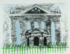 ‡ JOHN PIPER (1903-1992) lithograph - entitled verso, 'Bethesda Baptist Chapel, Swansea', dated