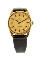 18K GOLD GENTS OMEGA 'CONSTELLATION' WRISTWATCH, ref. 1061, cal. 712 automatic 24J movement,