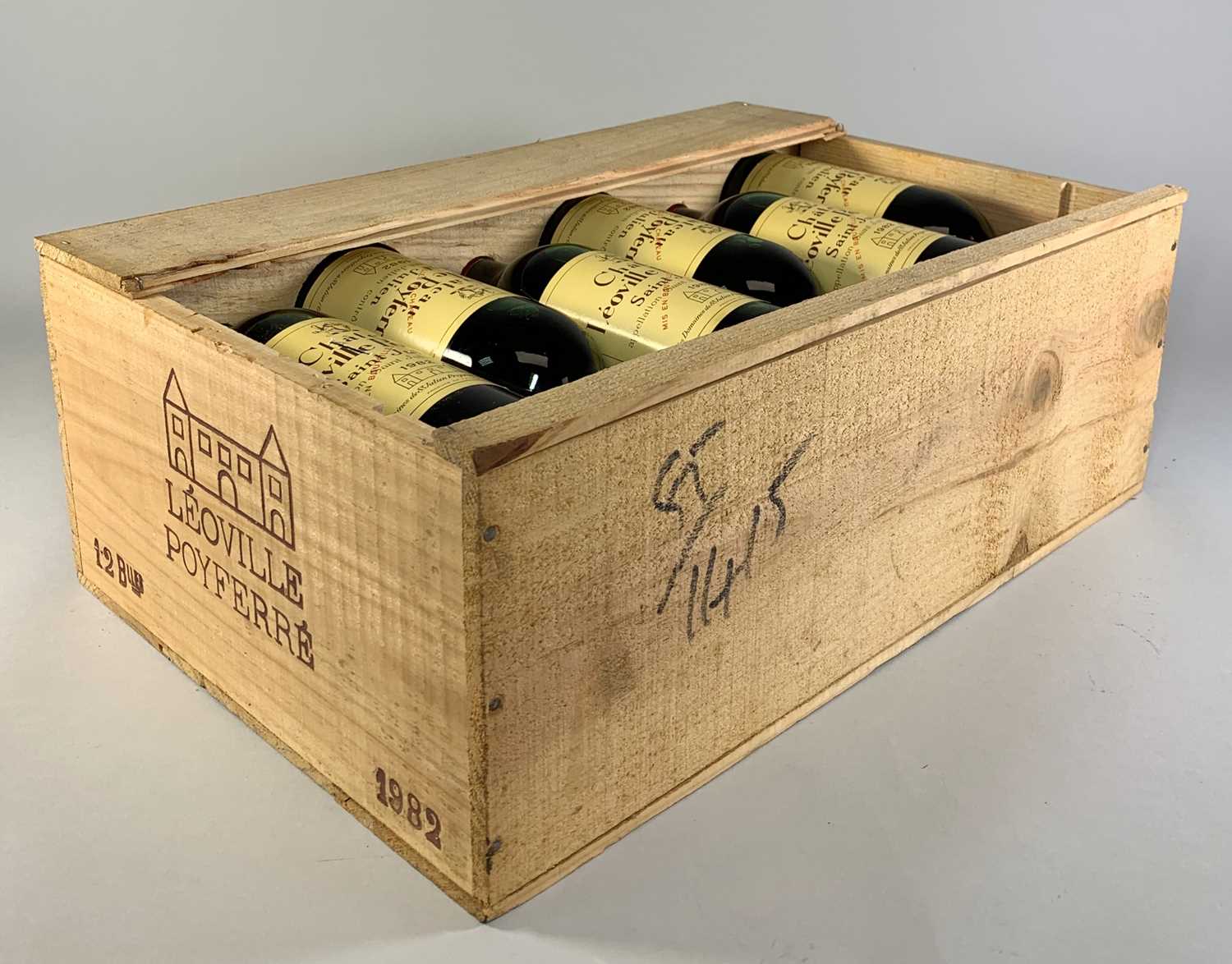 1982 CHATEAU LÉOVILLE POYFERRÉ, 2ème Cru Classé Saint-Julien, 12 x 75cl bottles, OWC (opened) - Image 3 of 5