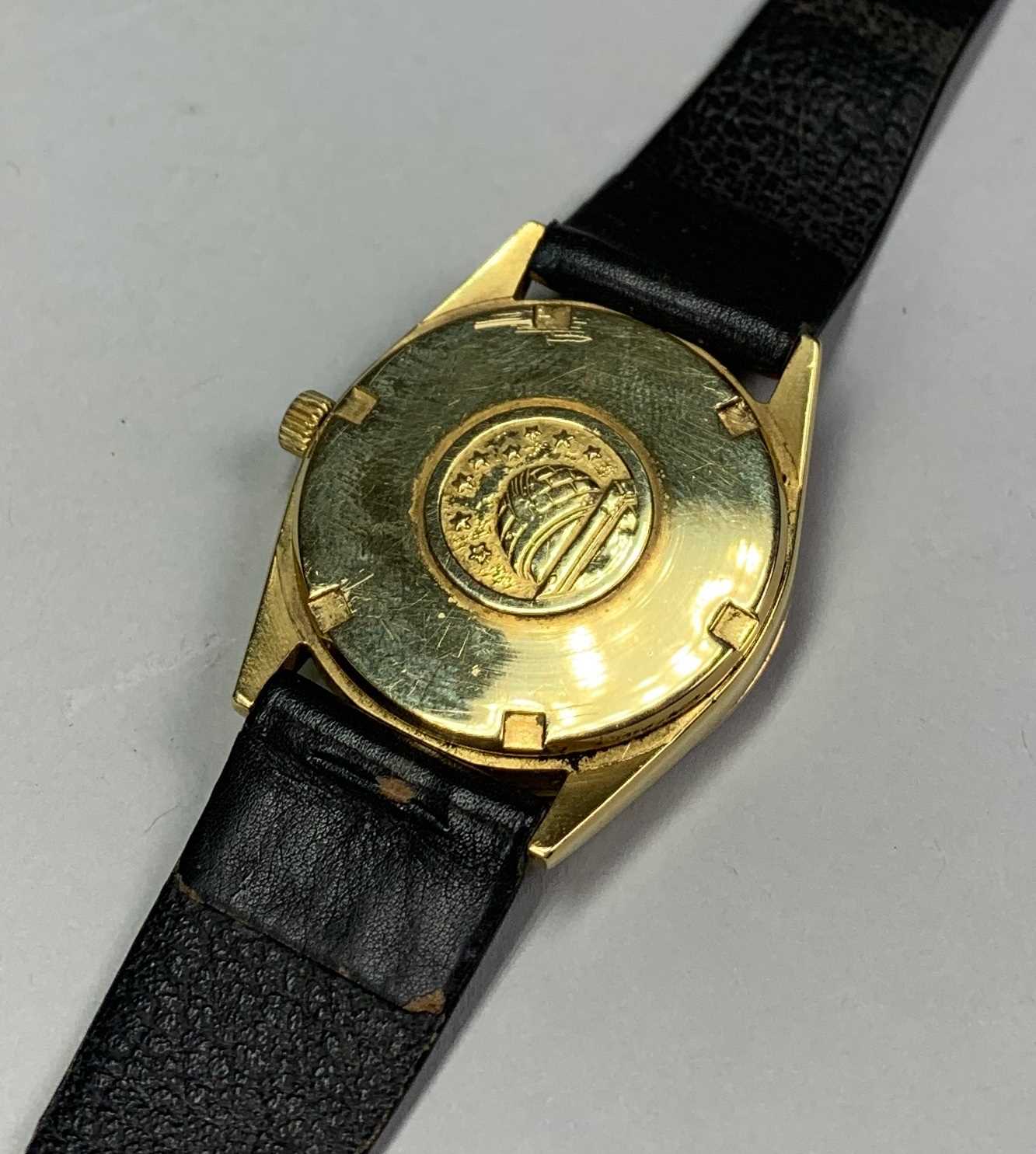 18K GOLD GENTS OMEGA 'CONSTELLATION' WRISTWATCH, ref. 1061, cal. 712 automatic 24J movement, - Image 3 of 6