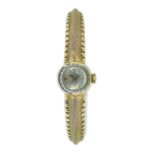 18CT GOLD ROLEX LADIES' 'ORCHID' BRACELET WATCH, ref. 9876, case no. 6***0, Swiss 17J manual wind