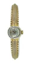 18CT GOLD ROLEX LADIES' 'ORCHID' BRACELET WATCH, ref. 9876, case no. 6***0, Swiss 17J manual wind