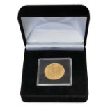 VICTORIAN GOLD £2 (DOUBLE SOVEREIGN), 1887, Jubilee head, 16.0gms, in square capsule and box