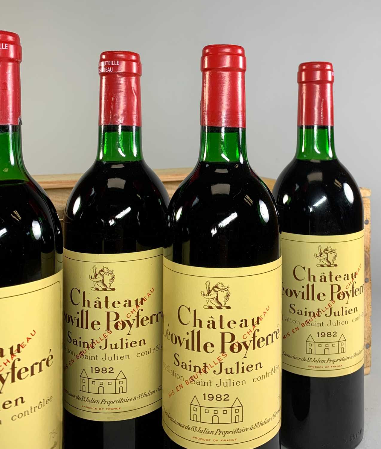 1982 CHATEAU LÉOVILLE POYFERRÉ, 2ème Cru Classé Saint-Julien, 12 x 75cl bottles, OWC (opened) - Image 2 of 5