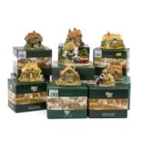 COLLECTION OF LILLIPUT LANE MODELS including, The Drayman, Fresh Today, Penny's Post, Gold Top,