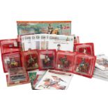 DELPRADO EQUESTRIAN FIGURINES,depicting cavalry of the Napoleonic Wars, all in blister packs,