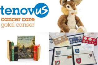 CHARITY LOT BENEFITING TENOVUS CANCER CARE, including items generously donated by uour clients,