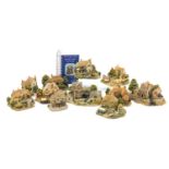 COLLECTION OF LILLIPUT LANE MODELS including, Bluebell Farm, The Good Life, The Boatyard, Pen