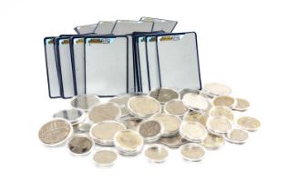 ASSORTED 'CHANGE CHECKER' COINS & TRADING CARDS, all encapsulated, including 17 Five-pounds coins