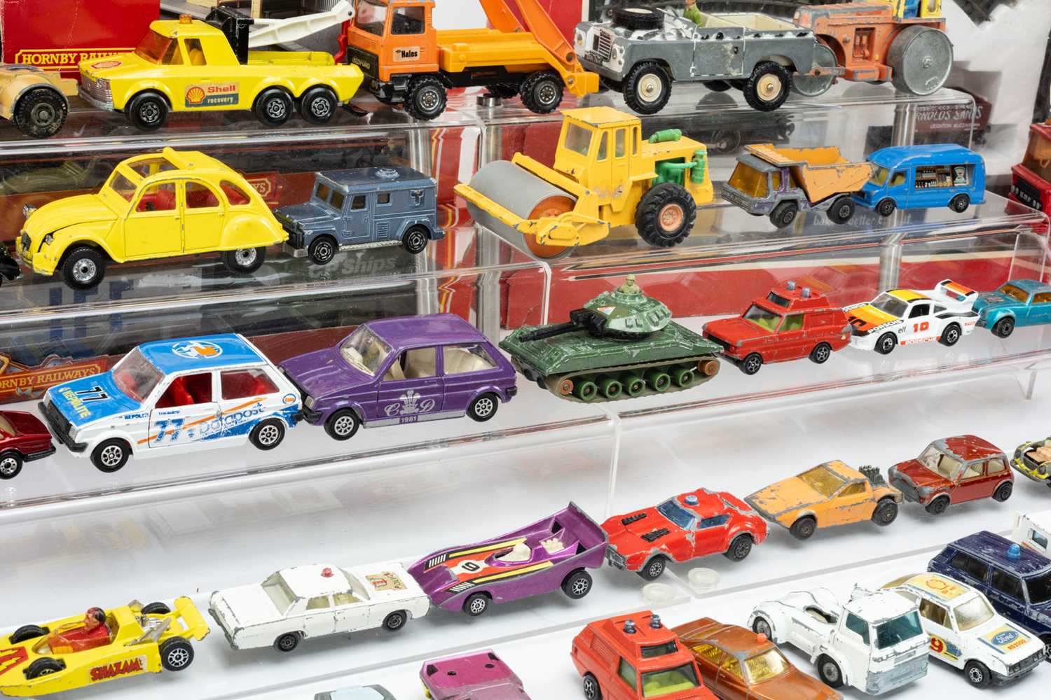 COLLECTION OF HORNBY, CORGI AND OTHER TOYS, including boxed, 1980's Corgi junior cars and trucks ( - Image 2 of 2