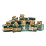 COLLECTION OF LILLIPUT LANE MODELS including, The Drayman, The Old Forge, Little Bee, The Derwent-