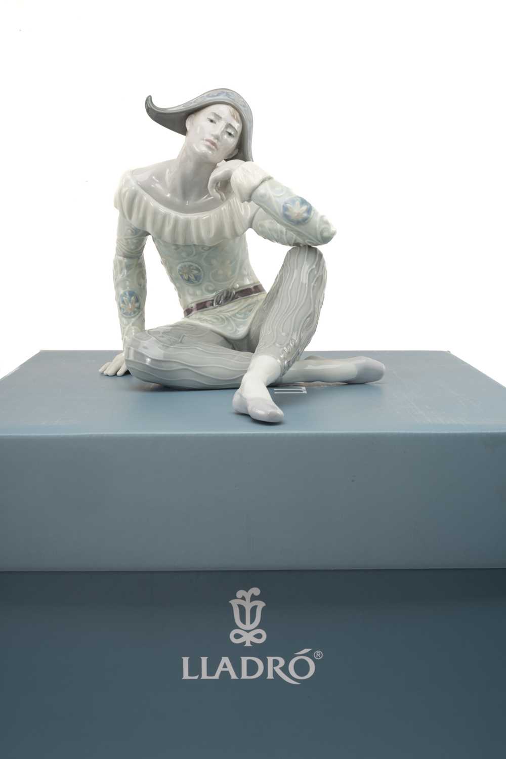 LLADRO 'NOSTALGIA' FIGURINE, no. 8249 Provenance: private collection Cardiff Comments: boxed,