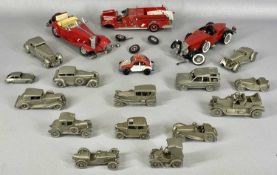 DIECAST MODEL COLLECTION - Danbury Mint vintage model cars, approx 14 plus Franklin Mint and other
