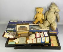 CHILDREN'S VINTAGE COLLECTABLES comprising boxed Hornby train-set 'Intercity', bespoke Monopoly
