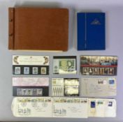 STAMP COLLECTION comprising stock book with mainly GB mint and used, some First Day Covers, four