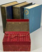 SHAKESPEARE MINIATURE COLLECTION (13 volumes), cased, with two vintage volumes of The Oxford English