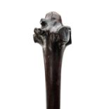 FIJI ROOTSTOCK CLUB, vunikau, carved tavatava grip, 105cms long Provenance: private collection