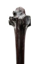 FIJI ROOTSTOCK CLUB, vunikau, carved tavatava grip, 105cms long Provenance: private collection