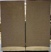 PAIR OF QUAD ELECTROSTATIC LOUDSPEAKERS, 140cms (h) Provenance: deceased estate Denbighshire