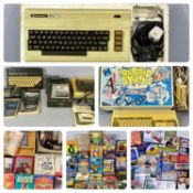 RETRO COMPUTER/GAMING: Commodore VIC-20 colour computer, Commodore Amiga 1200 console, Commodore