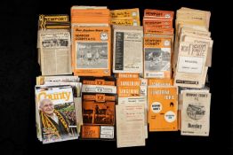 THE FOOTBALL CLUB HOUSE: NEWPORT COUNTY AFC PROGRAMMES FROM SEASONS 1960 - 2017, complete collection